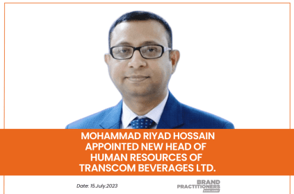 Mohammad Riyad Hossain appointed as new Head of Human Resources of Transcom Beverages Ltd.