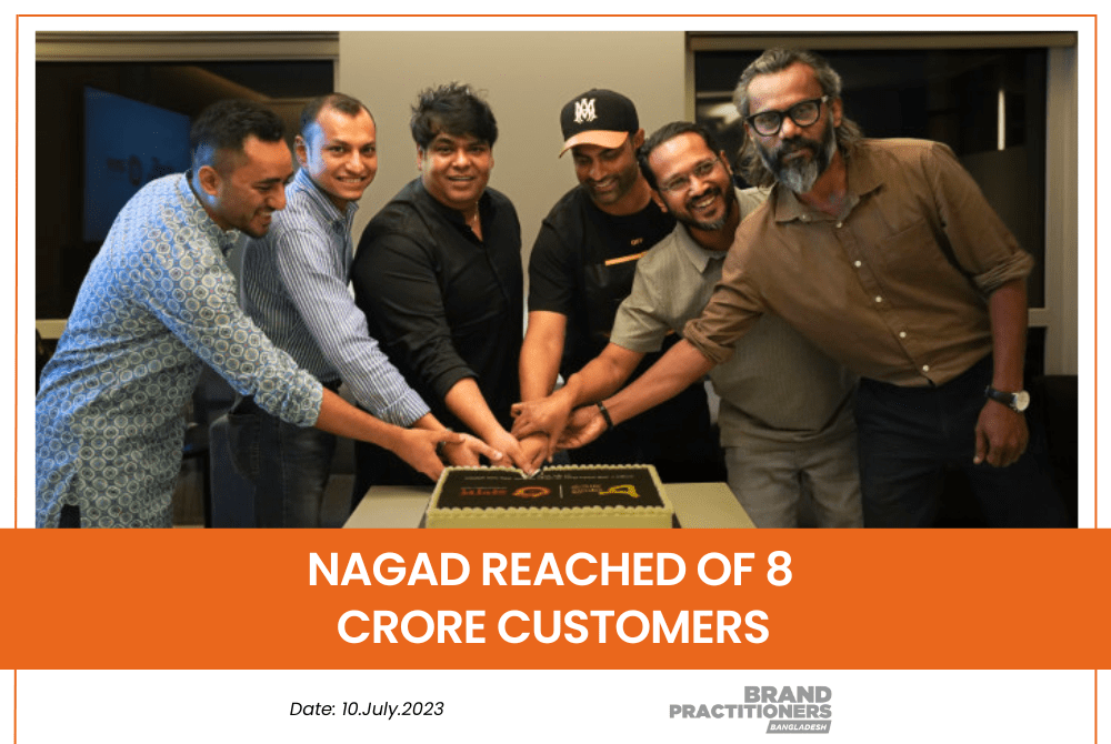 Nagad reached of 8 crore customers