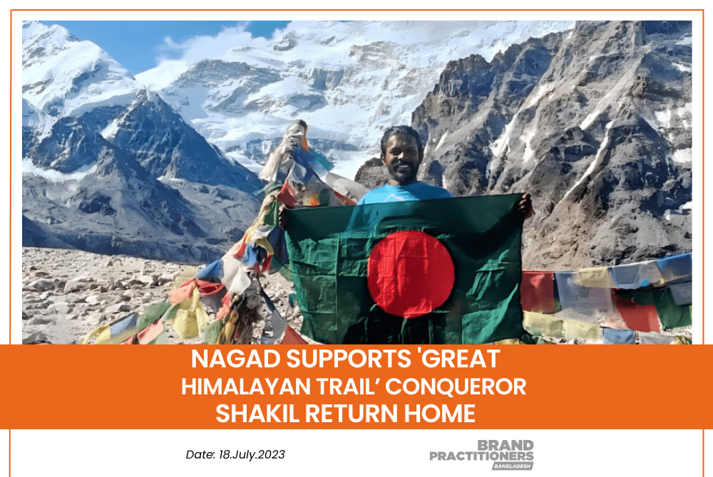 Nagad supports ‘Great Himalayan Trail’ conqueror Shakil return home