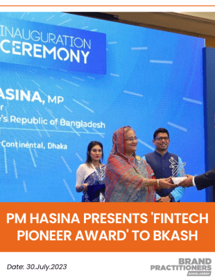 PM Hasina Presents 'Fintech Pioneer Award' to bKash