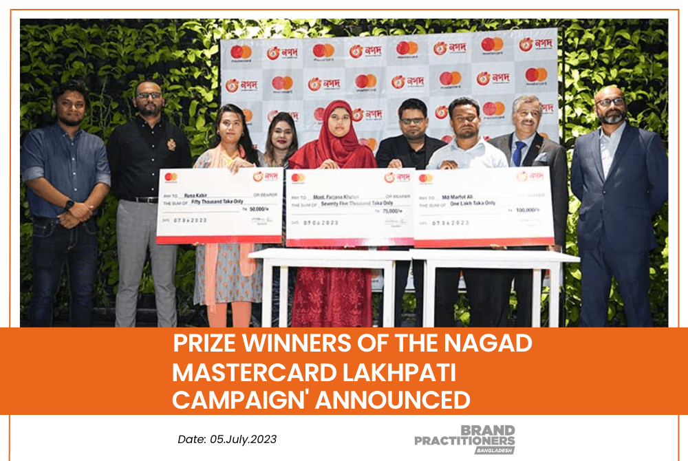 Prize Winners of the 'Nagad-Mastercard Lakhpati Campaign' Announced