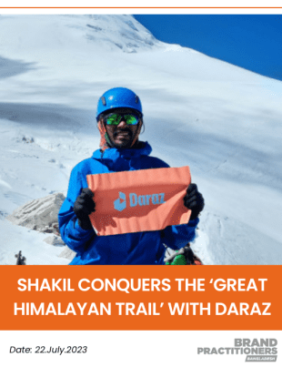 Shakil conquers the ‘Great Himalayan Trail’ with Daraz