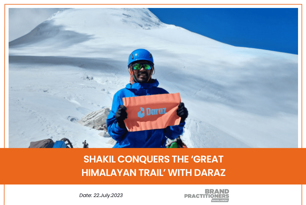 Shakil conquers the ‘Great Himalayan Trail’ with Daraz