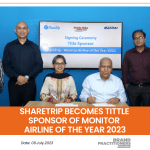 ShareTrip Becomes Tittle Sponsor of Monitor Airline of the Year 2023