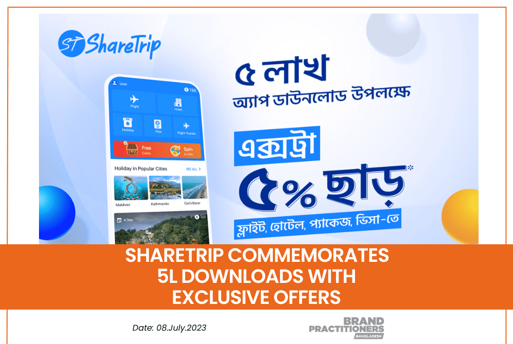 Sharetrip Commemorates 5L Downloads with Exclusive Offers