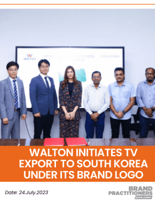 Walton Initiates TV Export to South Korea Under Its Brand Logo