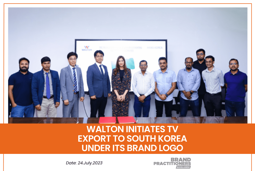 Walton Initiates TV Export to South Korea Under Its Brand Logo