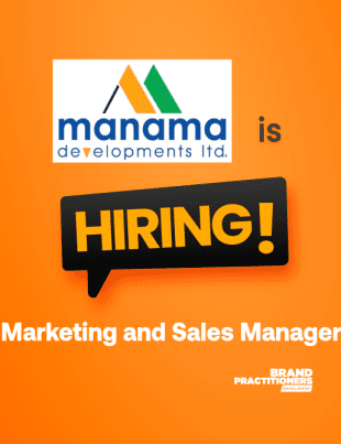 Manama Developments Ltd. is seeking for Marketing and Sales Manager