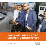 Dhaka gets first Electric Vehicle charging station