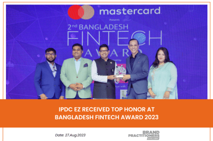 IPDC EZ Received Top Honor at Bangladesh Fintech Award 2023