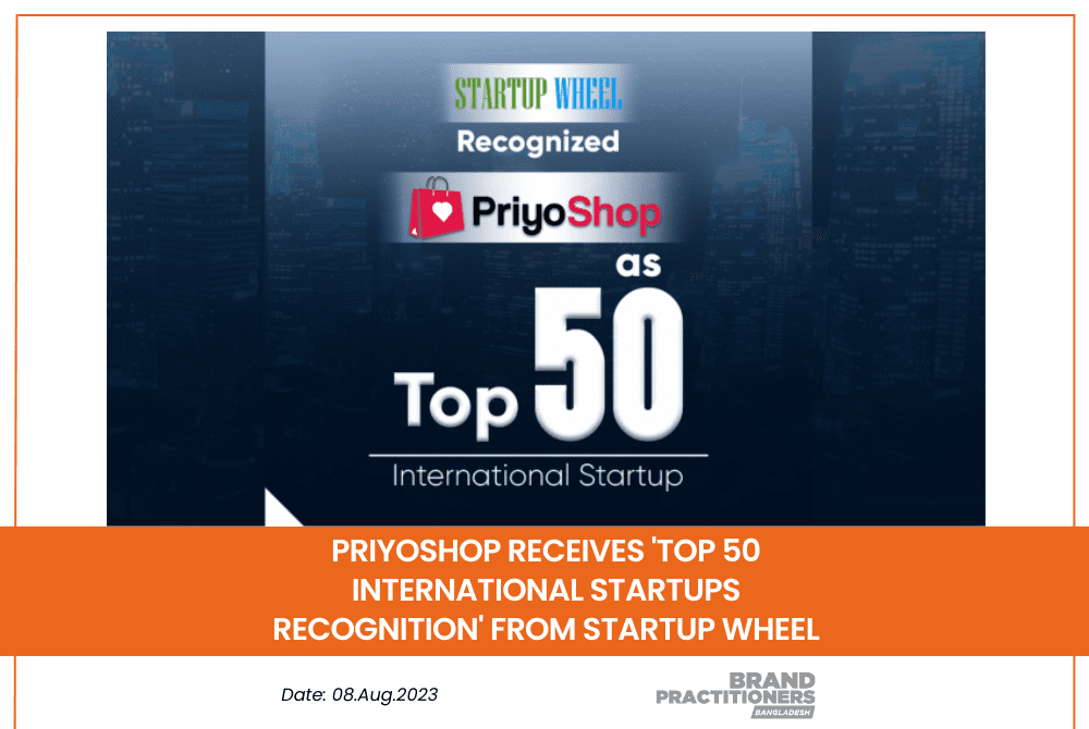 PriyoShop Receives 'Top 50 International Startups Recognition' from Startup Wheel