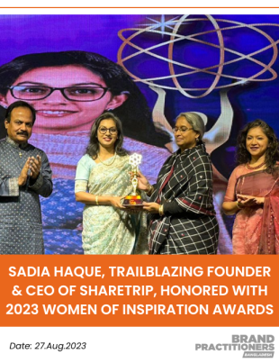 Sadia Haque, Trailblazing Founder & CEO of ShareTrip, Honored with 2023 Women of Inspiration Awards