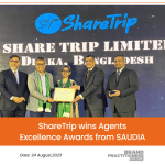 ShareTrip wins Agents Excellence Awards from SAUDIA