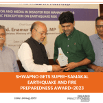 Shwapno gets Super-Samakal Earthquake and Fire Preparedness Award-2023