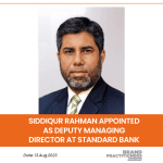 Siddiqur Rahman Appointed as Deputy Managing Director at Standard Bank