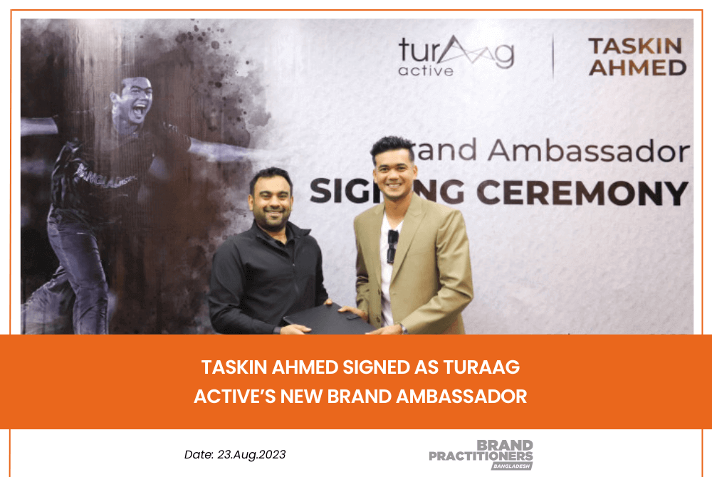 Taskin Ahmed signed as Turaag Active’s new Brand Ambassador