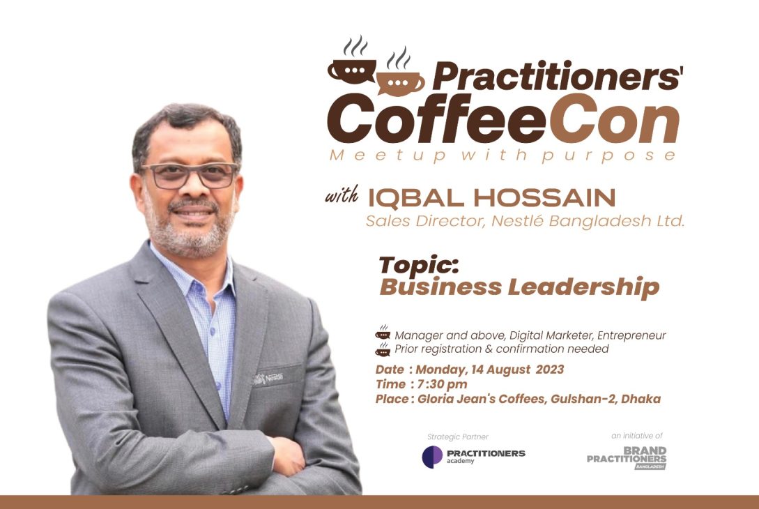 Practitioners CoffeeCon with Iqbal Hossain