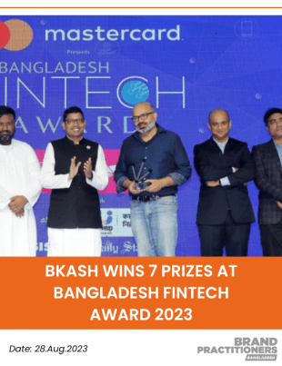 bKash wins 7 prizes at Bangladesh Fintech Award 2023