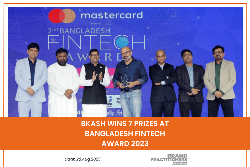 bKash wins 7 prizes at Bangladesh Fintech Award 2023