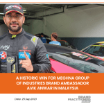 A historic win for Meghna Group of Industries Brand Ambassador Avik Anwar in Malaysia