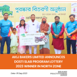 Akij Bakers Limited Announces Dosti Slab Program Lottery 2023 Winner in North Zone