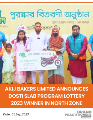 Akij Bakers Limited Announces Dosti Slab Program Lottery 2023 Winner in North Zone