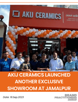 Akij Ceramics launched another exclusive showroom at Jamalpur