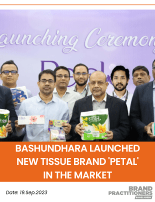 Bashundhara launched new tissue brand 'Petal' in the market