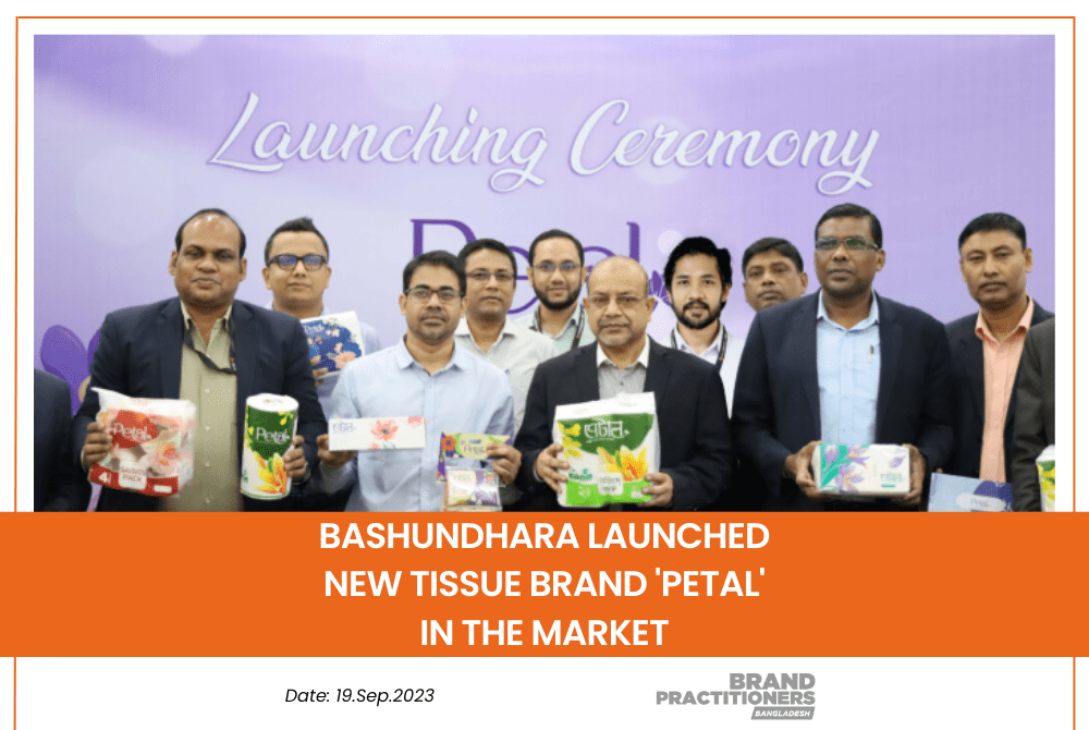 Bashundhara launched new tissue brand 'Petal' in the market