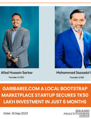 Garibaree.com a local bootstrap marketplace startup secures Tk50 lakh investment in just 6 months