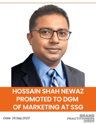 Hossain Shah Newaz Promoted to DGM of Marketing at SSG