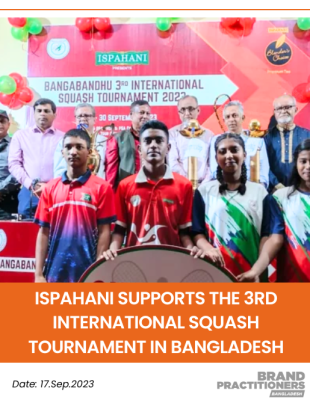 Ispahani supports the 3rd International Squash Tournament in Bangladesh