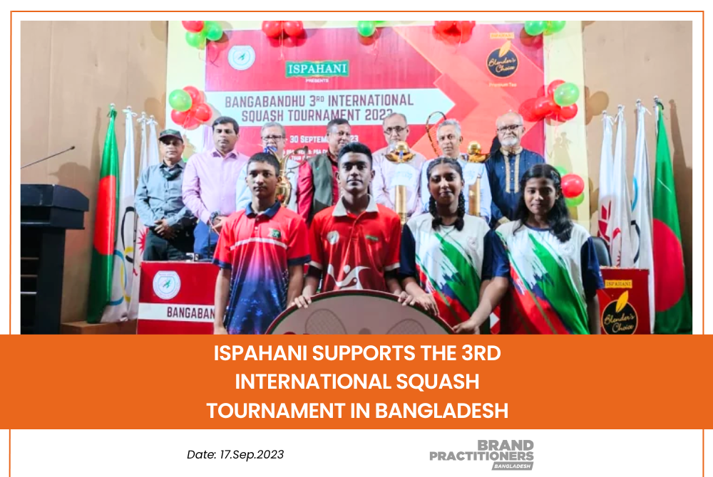 Ispahani supports the 3rd International Squash Tournament in Bangladesh