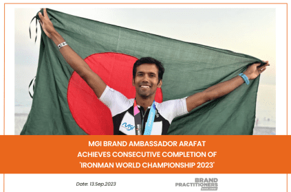 MGI Brand Ambassador Arafat Achieves Consecutive Completion of 'Ironman World Championship 2023'