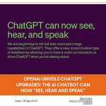 OpenAI Unveils ChatGPT Upgrades The AI Chatbot Can Now See Hear and Speak