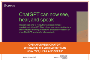 OpenAI Unveils ChatGPT Upgrades: The AI Chatbot Can Now “See, Hear And ...