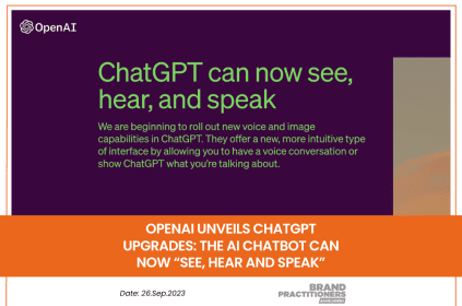OpenAI Unveils ChatGPT Upgrades The AI Chatbot Can Now See Hear and Speak