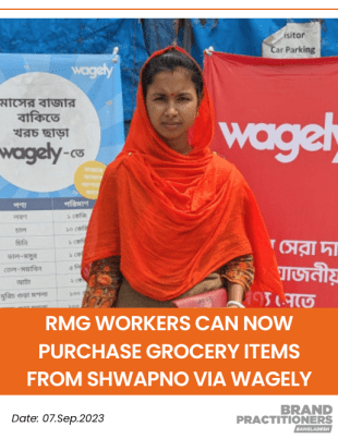 RMG workers can now purchase grocery items from Shwapno via wagely