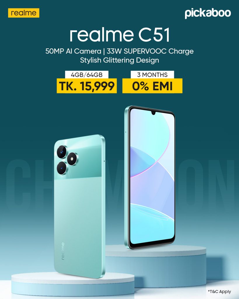 Realme C51 released in Bangladesh