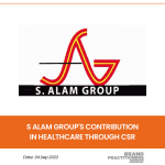 S Alam Group's contribution in healthcare through CSR