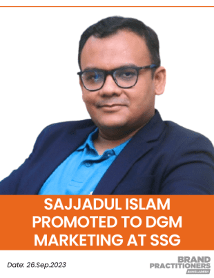 Sajjadul Islam promoted to DGM Marketing at SSG