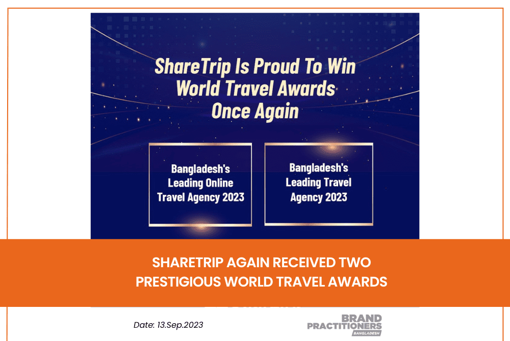 ShareTrip again received Two Prestigious World Travel Awards