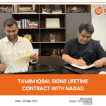 Tamim Iqbal signs lifetime contract with Nagad