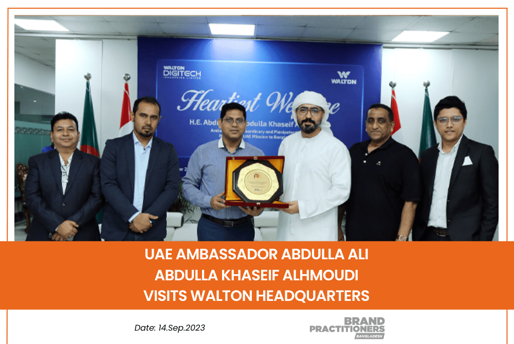 UAE ambassador Abdulla Ali Abdulla Khaseif AlHmoudi visits Walton headquarters