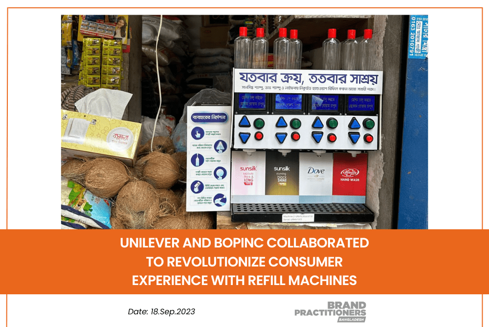 Unilever and Bopinc collaborated to Revolutionize Consumer Experience with Refill Machines