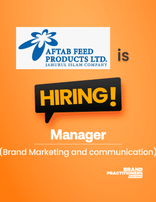 Aftab Feed Products Ltd. is hiring Manager (Brand Marketing and communication)