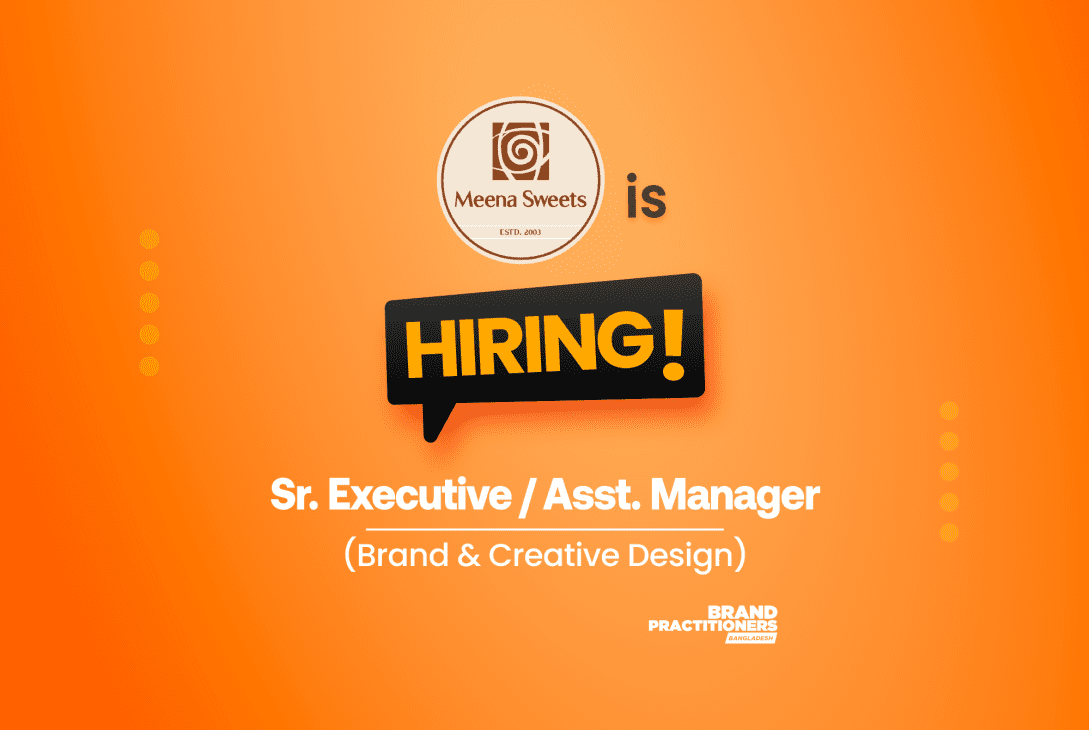 Meena Sweets & Confectioneries Ltd. is looking for a Sr. Executive / Asst. Manager for Brand & Creative Design