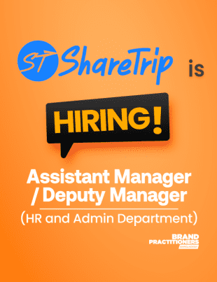 ShareTrip is hiring Assistant Manager/ Deputy Manager for HR and Admin Department