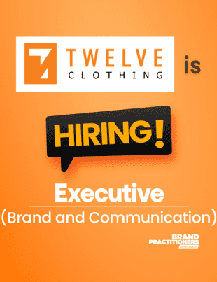 TWELVE-Clothing-Ltd.-is-hiring-Executive-for-Brand-&-Communication