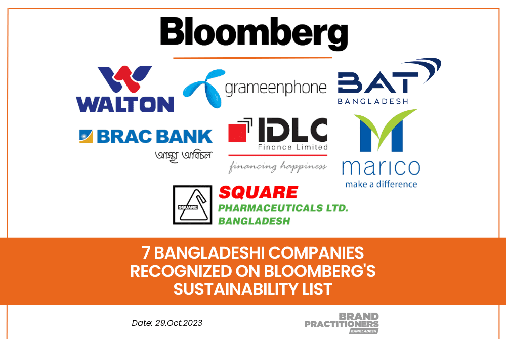 7 Bangladeshi Companies Recognized on Bloomberg's Sustainability List